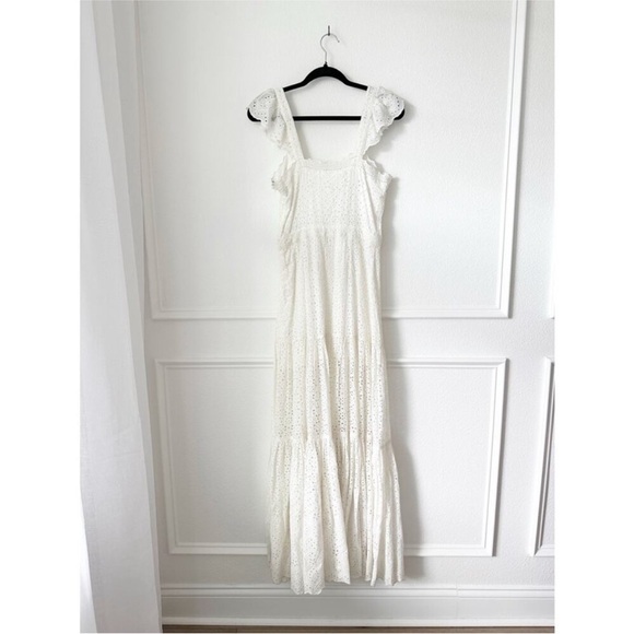 NWT Veronica Beard Aislin Eyelet Maxi Dress - size 2 - Picture 8 of 12